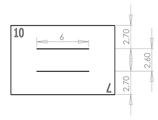 Fente Sol'Ex / SUNSCAN 2 positions 7 - 10 µm (GEN2) – Image 2