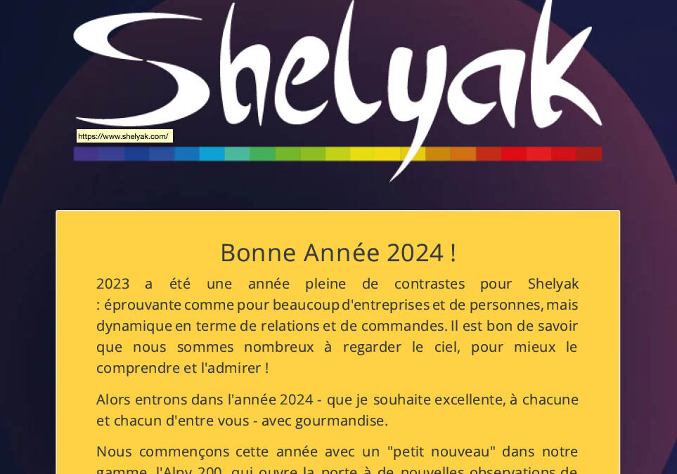 Newsletter janvier 2024